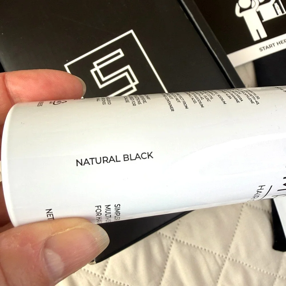 for Men Kit‎ for Full Gray Coverage - Natural Black Hair Color